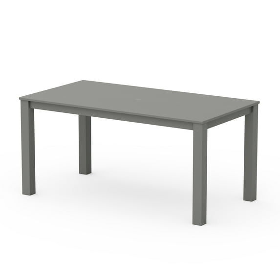 Better Homes & Gardens Southlake 34" x 64" Outdoor Dining Table in Slate Gray