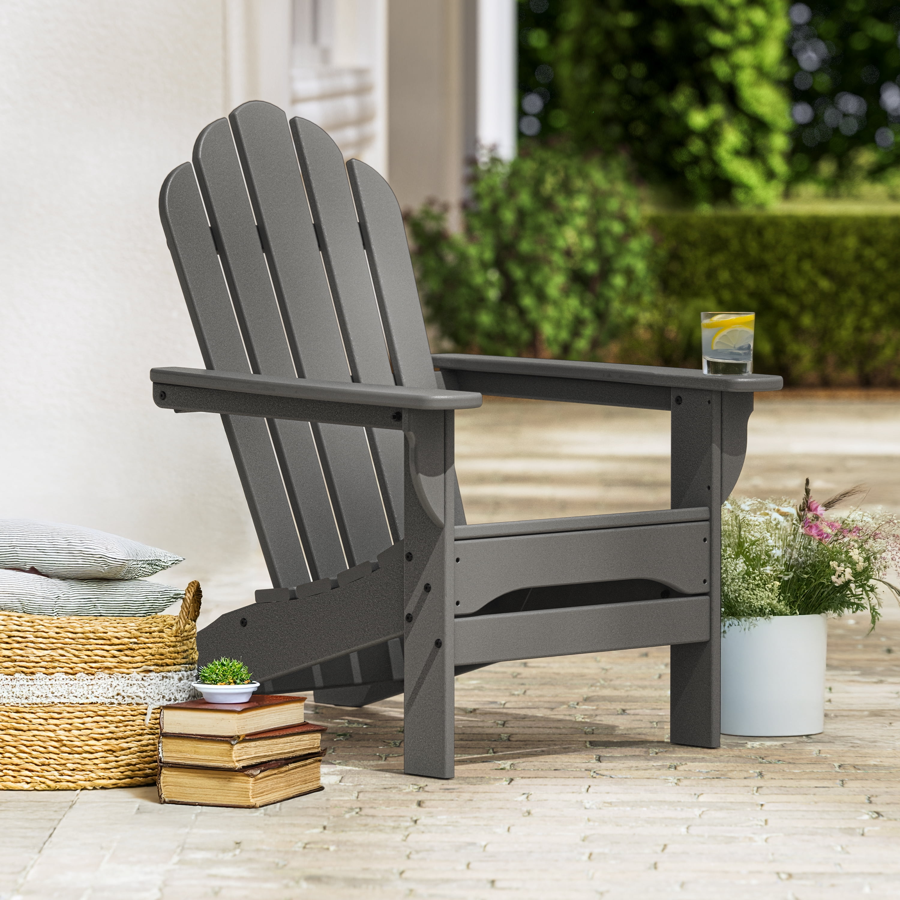 gray adirondack chairs grey plastic
