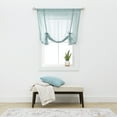 thumbnail image 1 of Better Homes & Gardens Specialty Stich Single Curtain Balloon Shade, Green River, 42" W x 63" L, 1 of 6