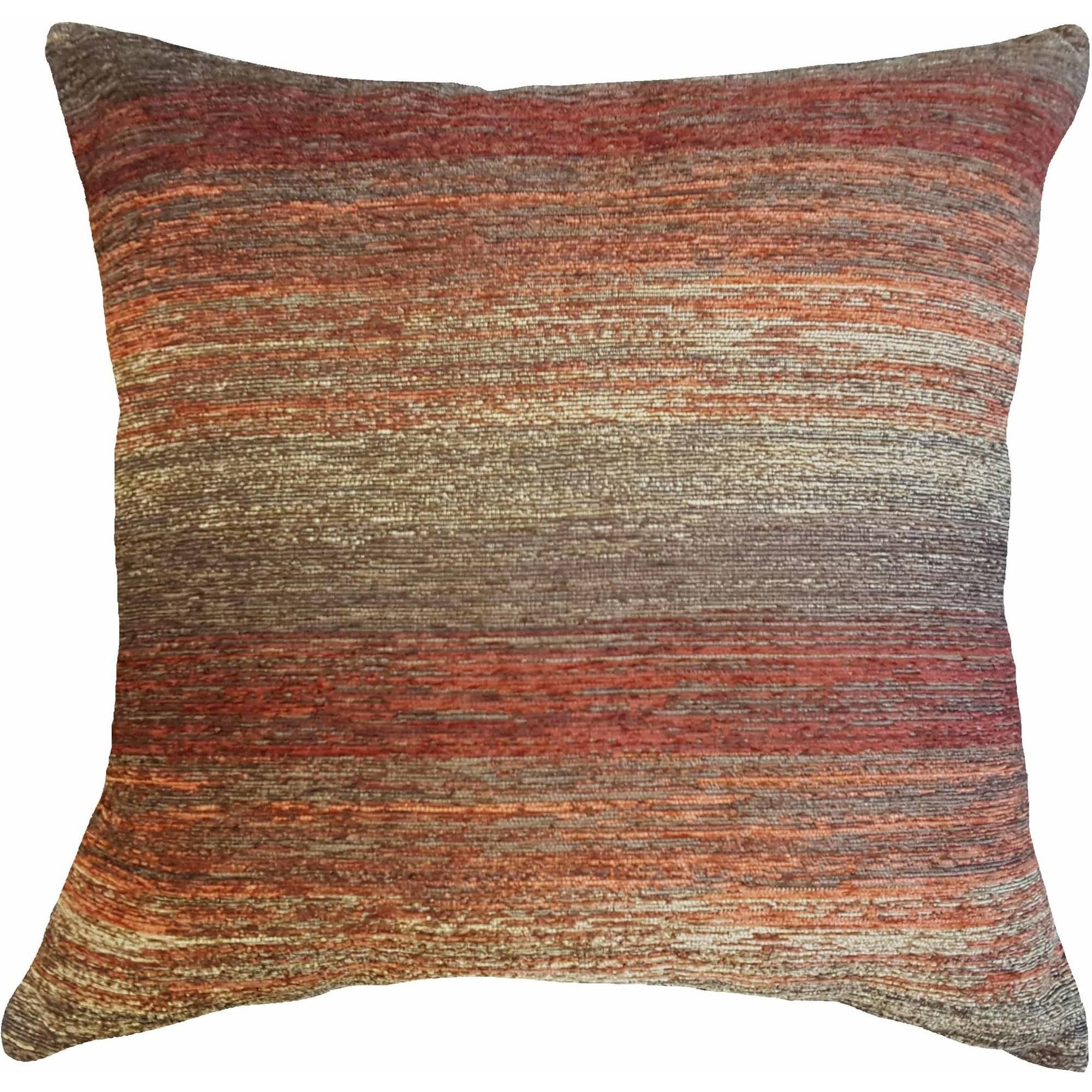 Better Homes & Gardens Spice Stripe Decorative Throw Pillow, 22" x 22"