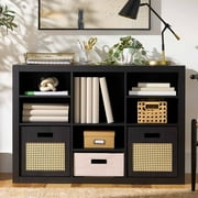 Better Homes & Gardens Springwood Adjustable Shelf Cube Organizer, Charcoal Finish