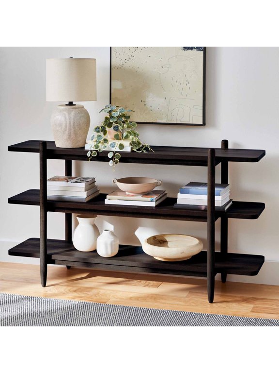 Springwood Horizontal Bookcase, Charcoal