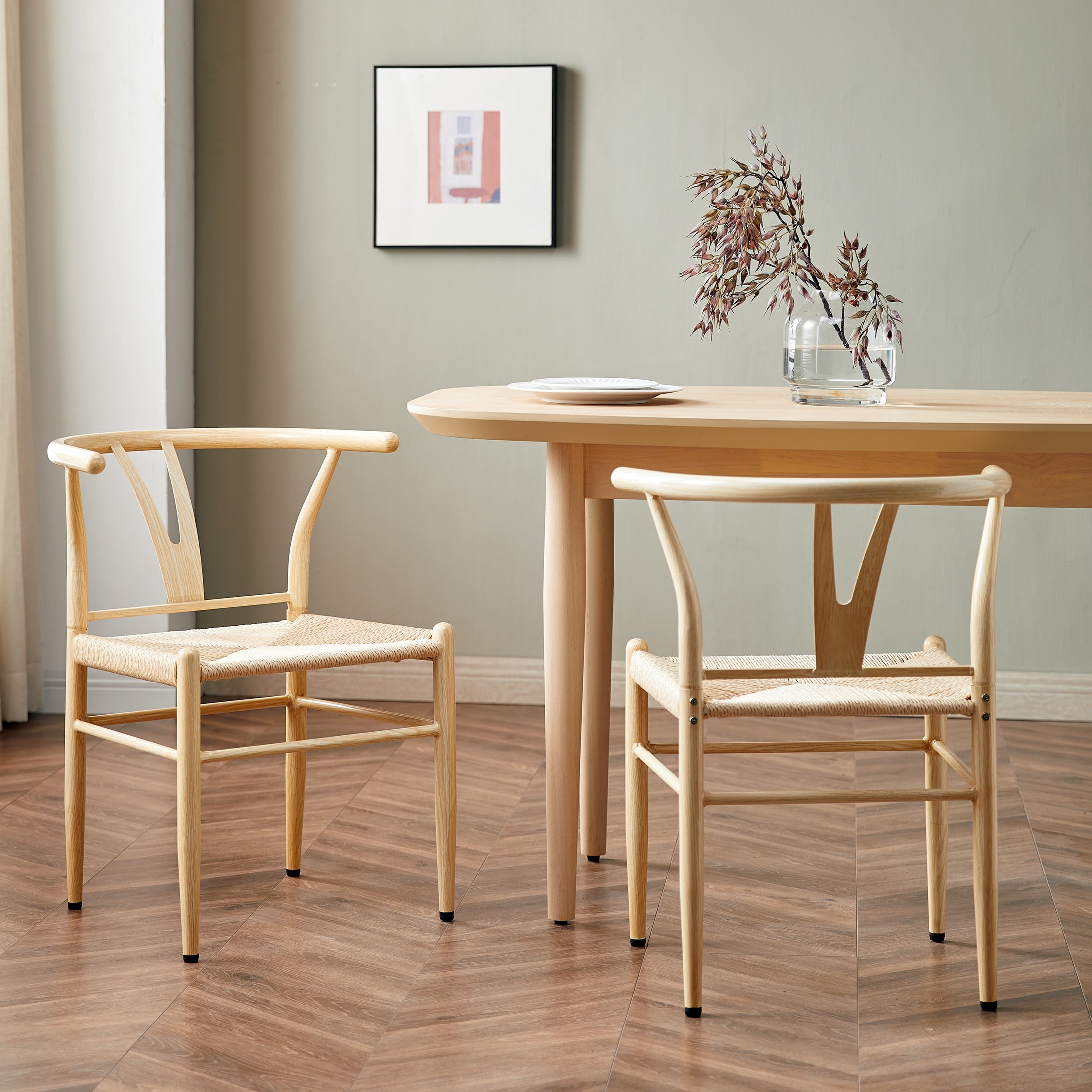 Better Homes & Gardens Springwood Wishbone Chair 2 Pack Better Homes & Gardens Springwood Wishbone Chair 2 Pack