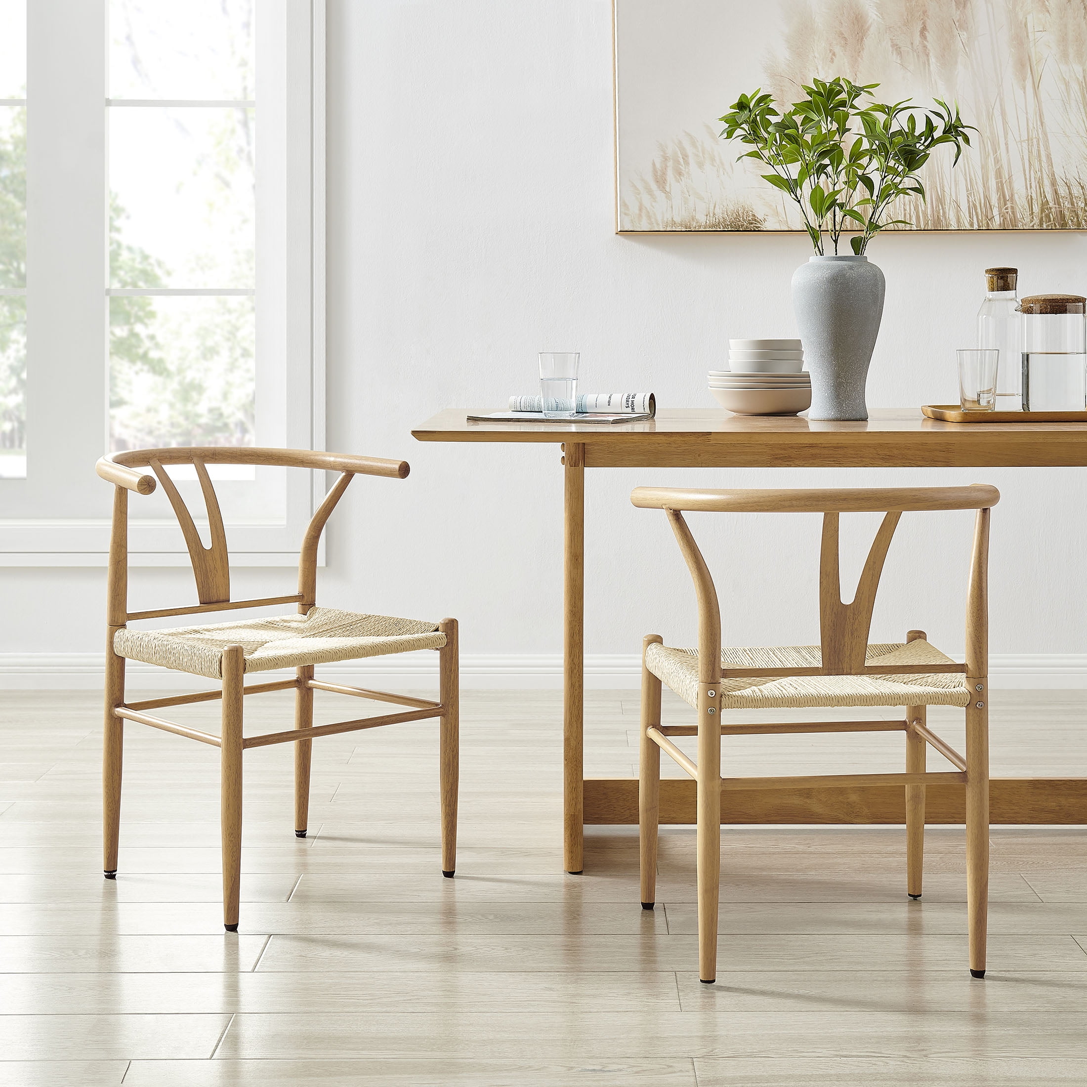 Walmart wishbone chair hotsell