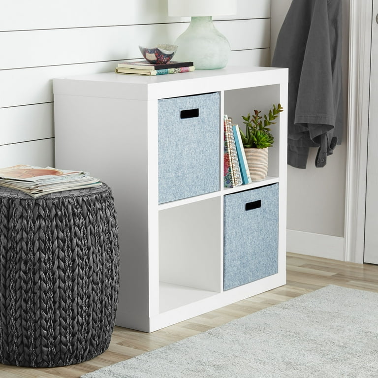 Better Homes & Gardens Square 4-Cube Organizer, White Better Homes & Gardens Square 4-Cube Organizer, White