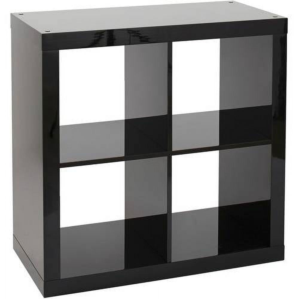 Black 4-Cube Storage Organizer