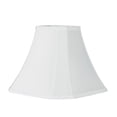 Better Homes & Gardens Square Cut Corner Fabric Table Lamp Shade, White
