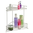 thumbnail image 1 of Better Homes & Gardens Steel Corner Bathtub Shower Storage Shelf, 10.75" x 6.5" x 10.6", Satin, 1 of 6