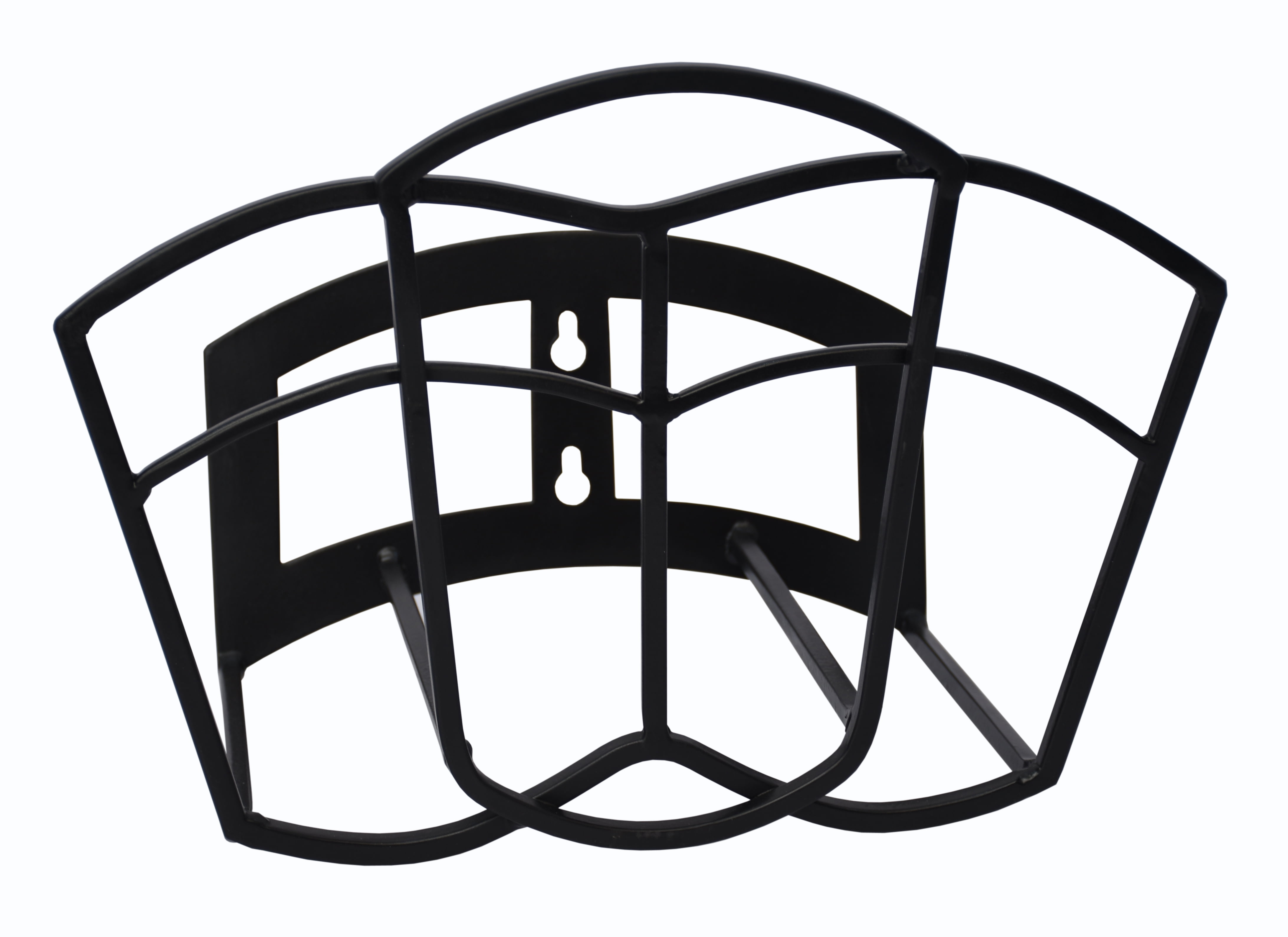 Better Homes & Gardens Steel Swirling Stack Hose Hanger, Black, 125'