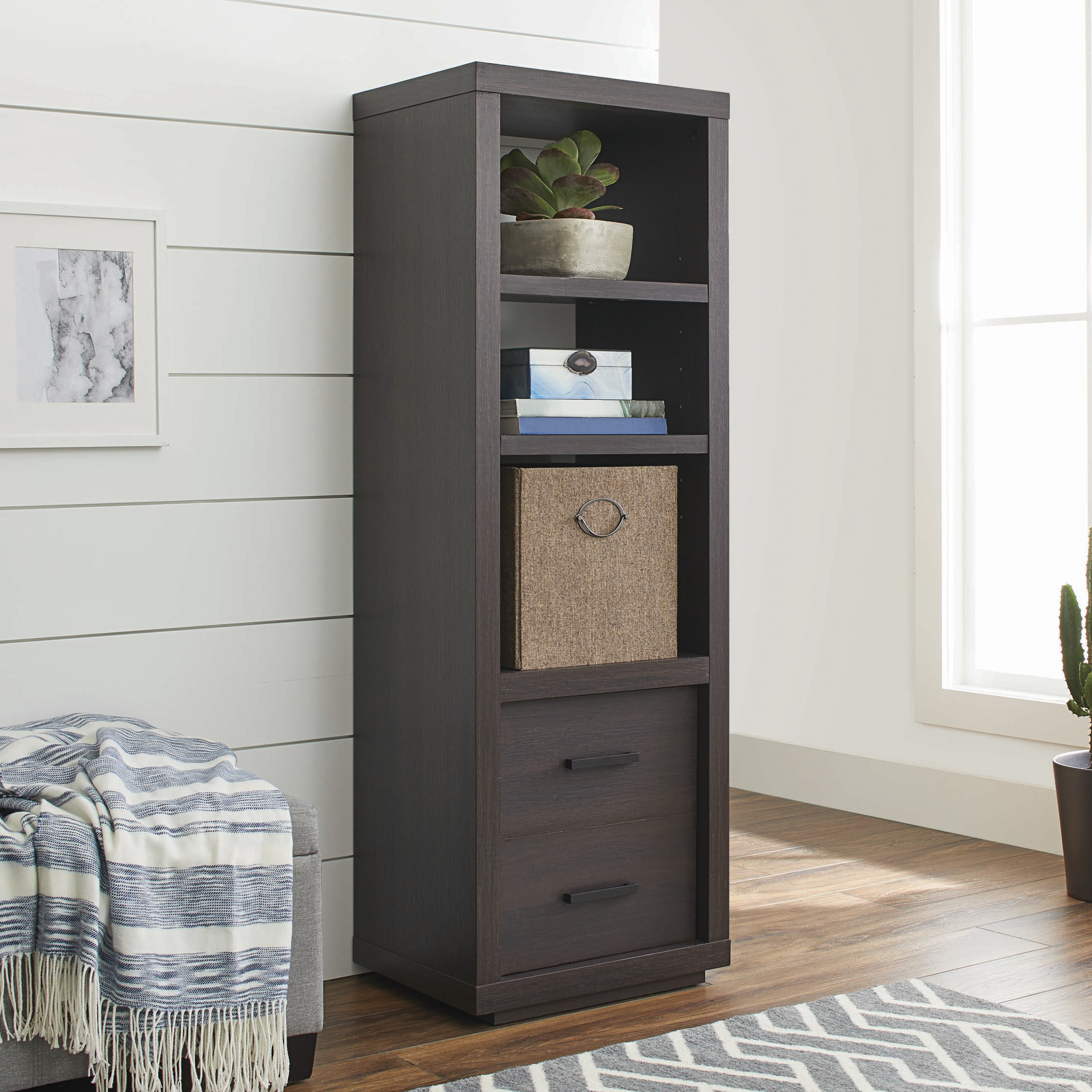 Better Homes & Gardens Steele Storage Bookcase - image 1 of 10