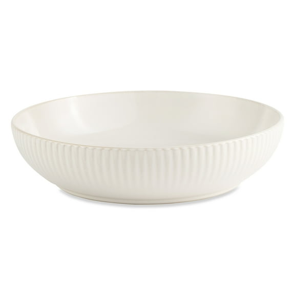 Better Homes & Gardens Sawyer Stoneware Low Bowl Cream