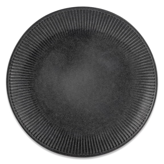 Better Homes & Gardens Sawyer Stoneware Grey Dinner Plate