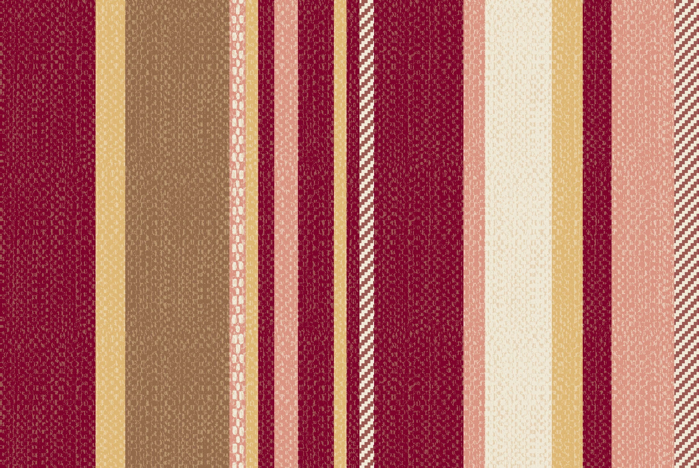 Better Homes & Gardens Stripe Merlot 8 Yards by the Bolt 54" Width 100% Cotton Fabric