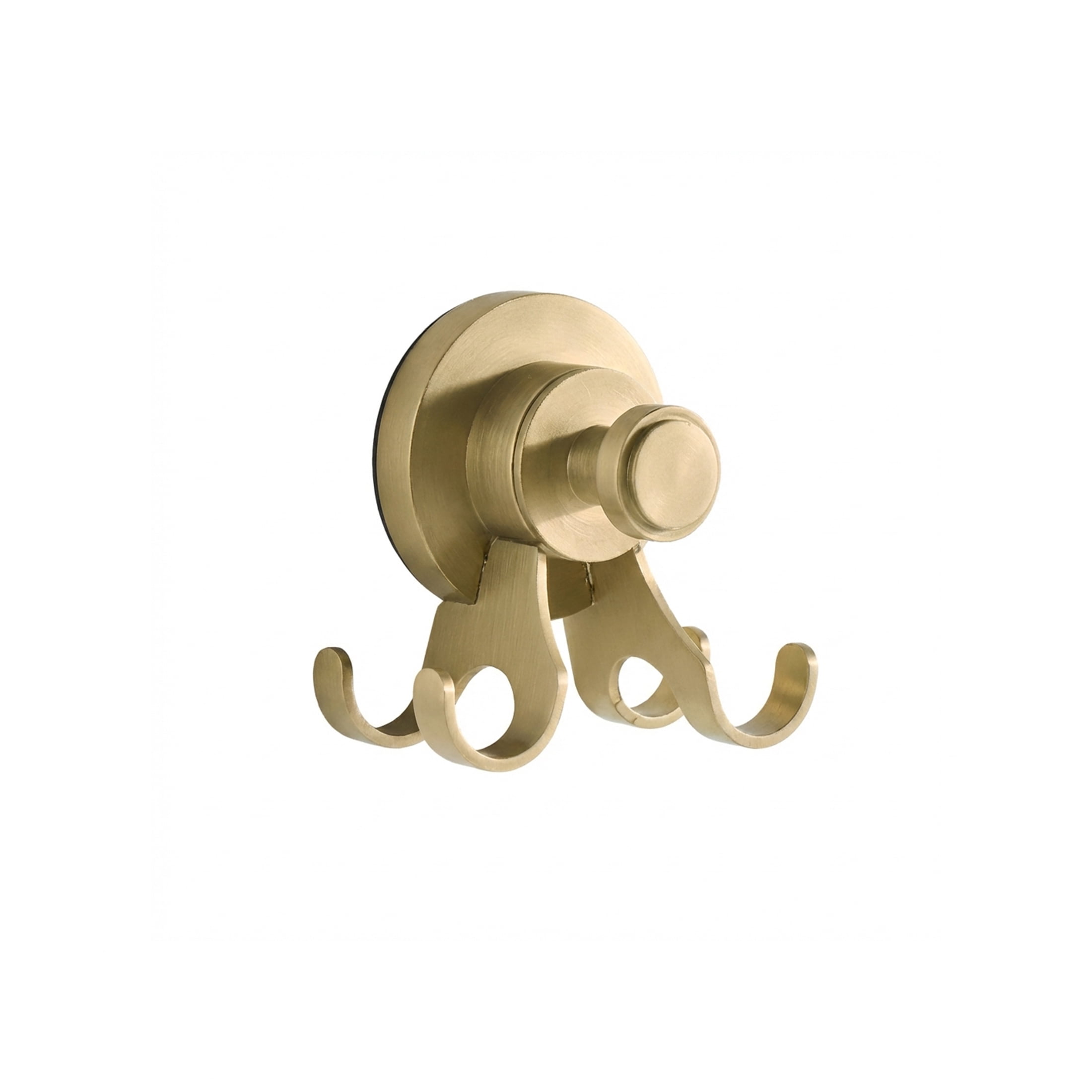 Better Homes & Gardens StyleGrip™ Suction Mount Shower Multi-Hook, Brass