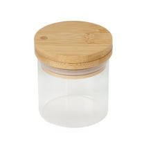 Better Homes & Gardens Swivel Bamboo Ld Spice Shaker, Bamboo and Glass, 8 oz, 3 Dia x 3.26 inch