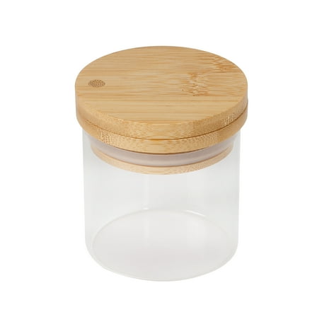 Better Homes & Gardens Swivel Bamboo Ld Spice Shaker, Bamboo and Glass, 8 oz, 3 Dia x 3.26 inch