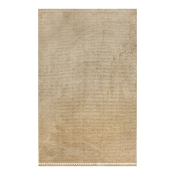 Better Homes & Gardens Tan Coleman Tonal Hem 5' x 8' Area Rug
