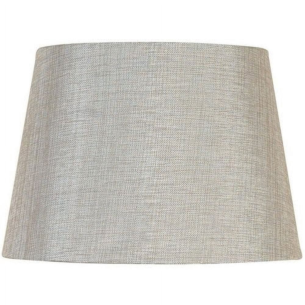Better Homes & Gardens Tapered Drum Table Lamp Shade, Silver