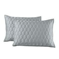 thumbnail image 1 of Better Homes & Gardens Tencel Quilted Pillow Shams, Standard, Silver Grey, 2 Pack, 1 of 7