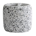 thumbnail image 1 of Better Homes & Gardens Terrazzo Textured Resin Toothbrush Holder in Greys, 1 of 6