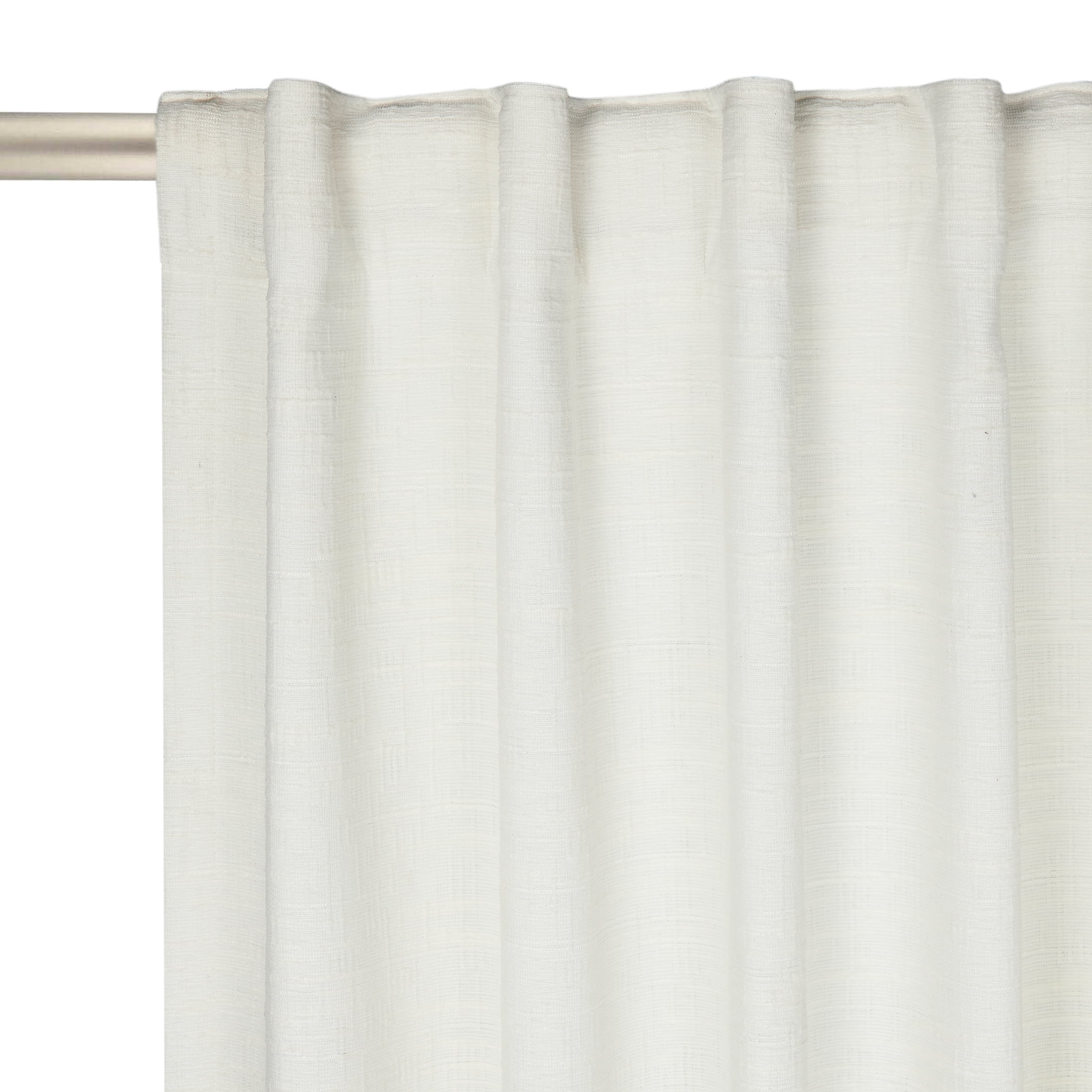 Better Homes & Gardens Textured Solid Chenille Blackout Single Curtain Panel, 50 in x 108 in