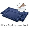 Better Homes & Gardens Thick & Plush 2Piece Bath Rug Set, Navy