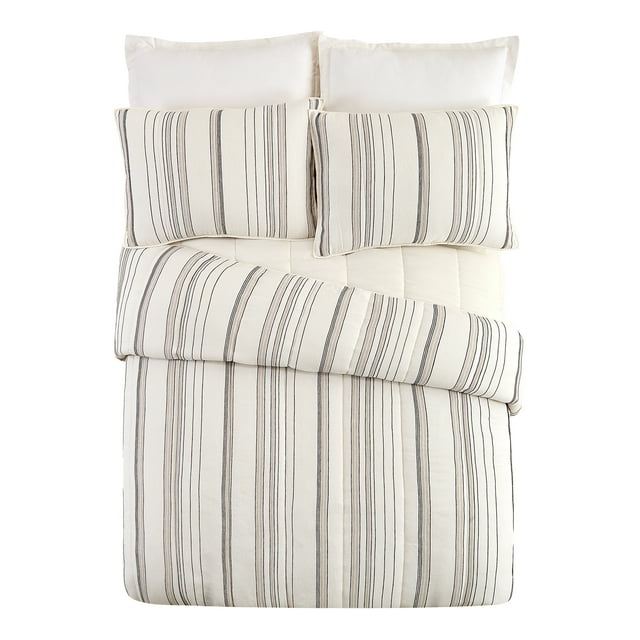 Better Homes & Gardens Ticking Stripe Quilt King