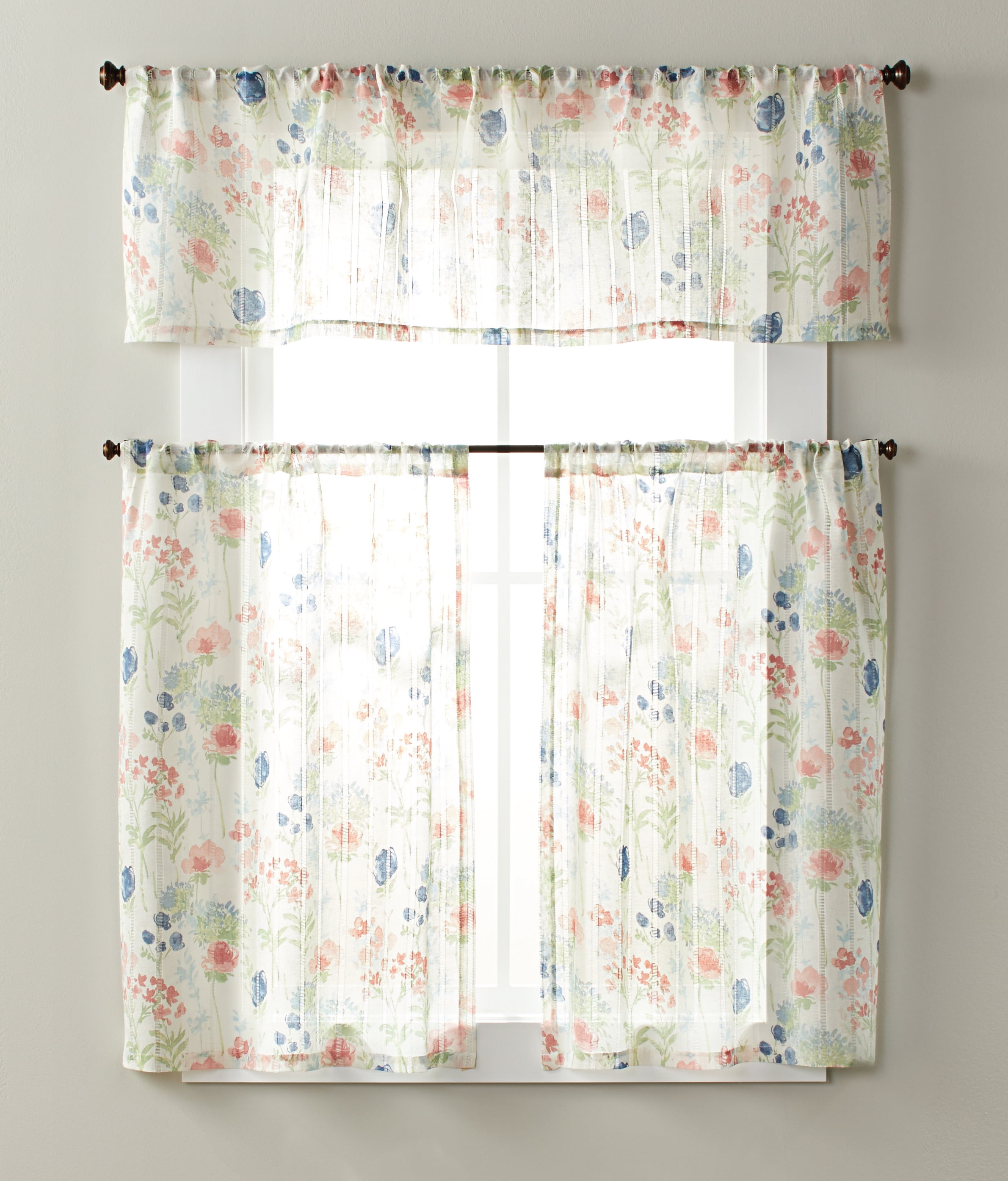 Better Homes & Gardens Tranquil Floral Small Window Set