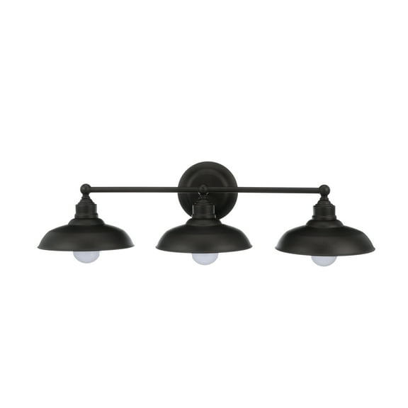 Better Homes & Gardens Triple Sconce Modern Farmhouse, Oil-Rubbed Bronze Finish