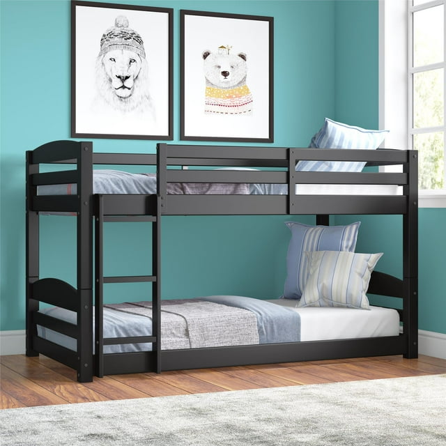 Better Homes & Gardens Tristan TwinoverTwin Convertible Floor Bunk