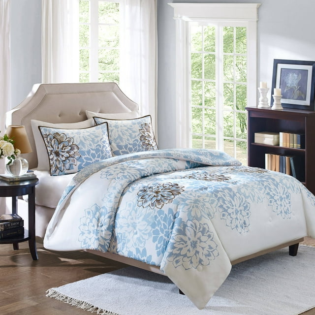 Better Homes & Gardens Twin Capri Reversible Comforter Set, 3 Piece