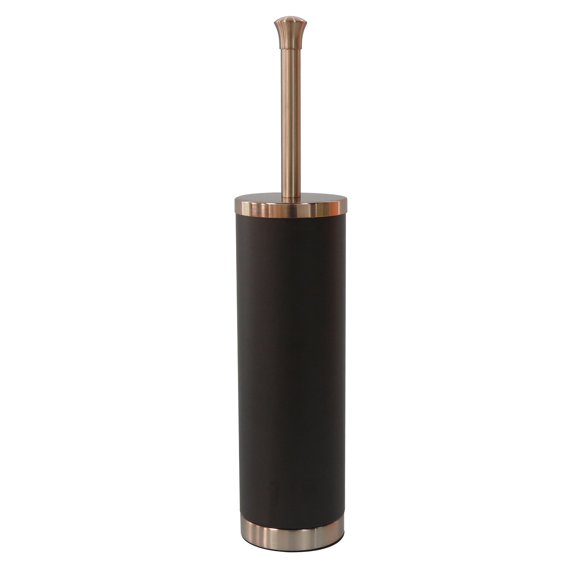 Oil-Rubbed Bronze Toilet Brush with Canister 2-Pack 
