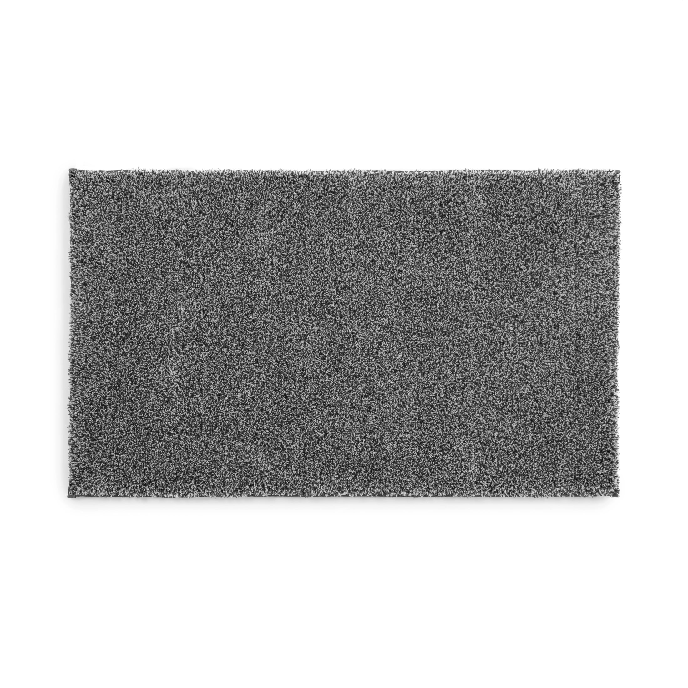 Better Homes & Gardens Ultra Soft Polyester Bath Rug, 20" x 34", Grey Heather