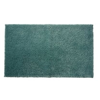 Better Homes & Gardens Ultra Soft Polyester Bath Rug, 20"x34", Green River