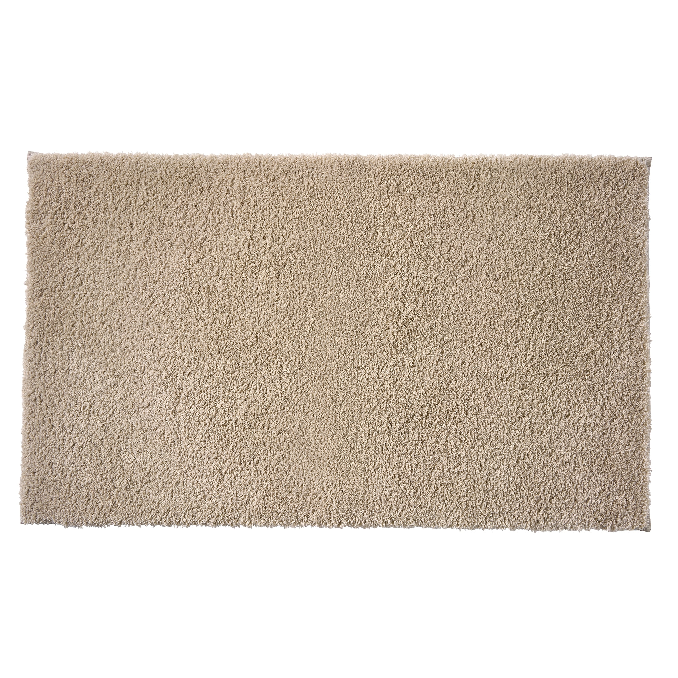 Better Homes & Gardens Ultra Soft Polyester Bath Rug, 23"x39", Almond Biscuit