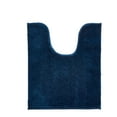 thumbnail image 1 of Better Homes & Gardens Ultra Soft Polyester Contour Bath Rug, 20" x 24", Blue Admiral, 1 of 7