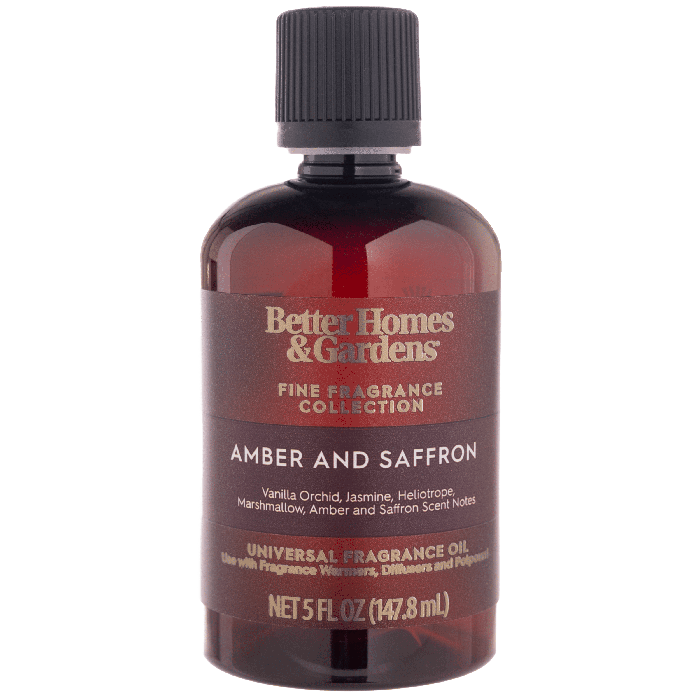 Better Homes & Gardens Fine Fragrance Universal Oil, Amber and Saffron, 5 fl oz