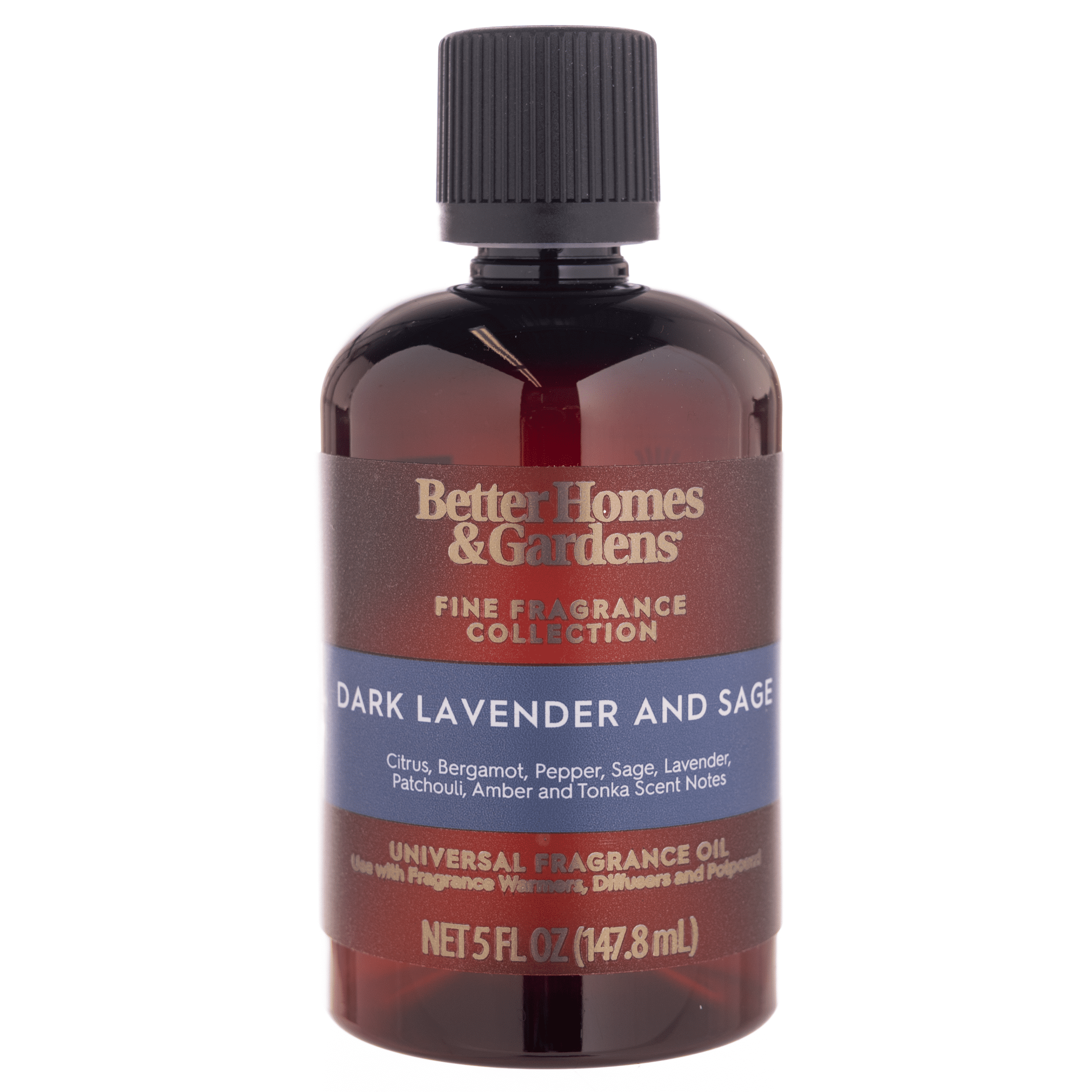 Better Homes & Gardens Fine Fragrance Universal Oil, Dark Lavender and Sage, 5 fl oz
