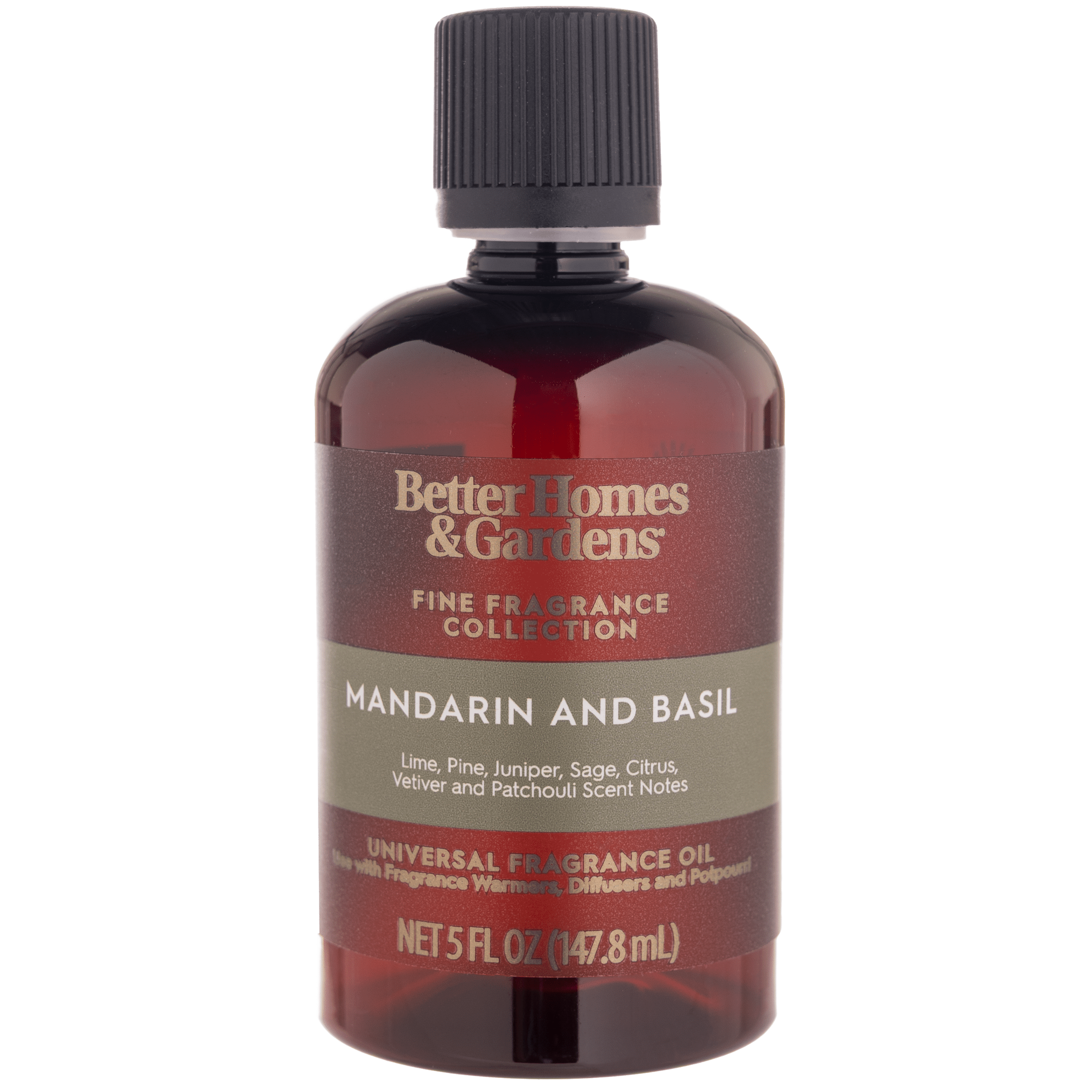 Better Homes & Gardens Fine Fragrance Universal Oil, Mandarin and Basil, 5 fl oz