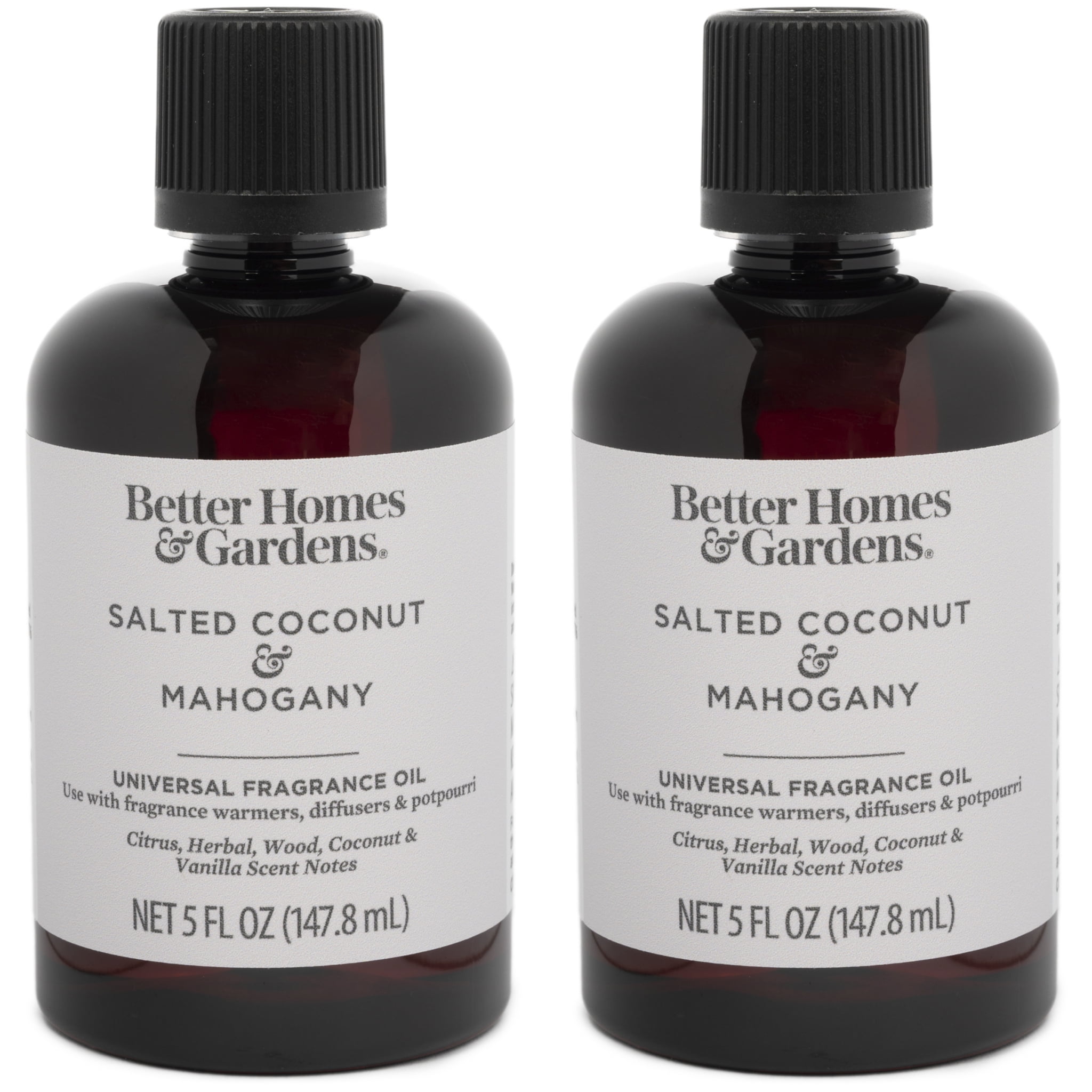 Better Homes & Gardens Universal Fragrance Oil, Soft Cashmere & Amber, 5 fl  oz, for use with Fragrance Oil Diffusers, Fragrance Warmers, Potpourri