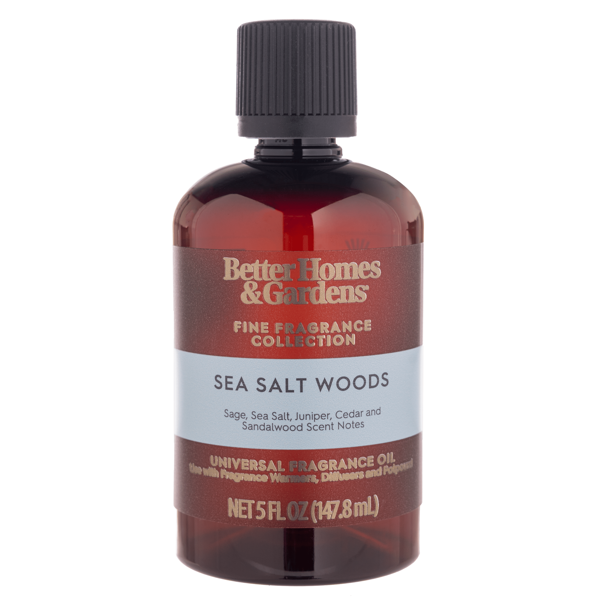 Better Homes & Gardens Fine Fragrance Universal Oil, Sea Salt Woods, 5 fl oz