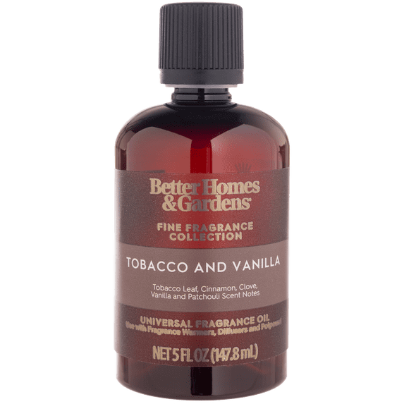 Better Homes & Gardens Fine Fragrance Universal Oil, Tobacco and Vanilla, 5 fl oz