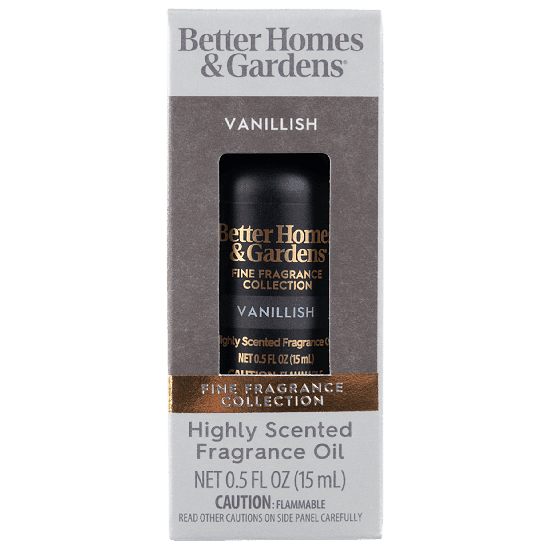 Better Homes & Gardens Fine Fragrance Highly Scented Fragrance Oil, Vanillish, 15mL