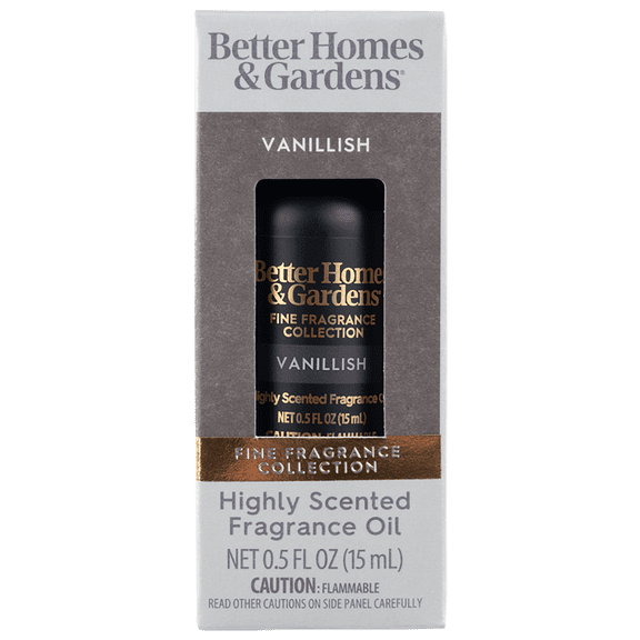 Better Homes & Gardens Highly Scented Fragrance Oil, Vanillish, 15mL