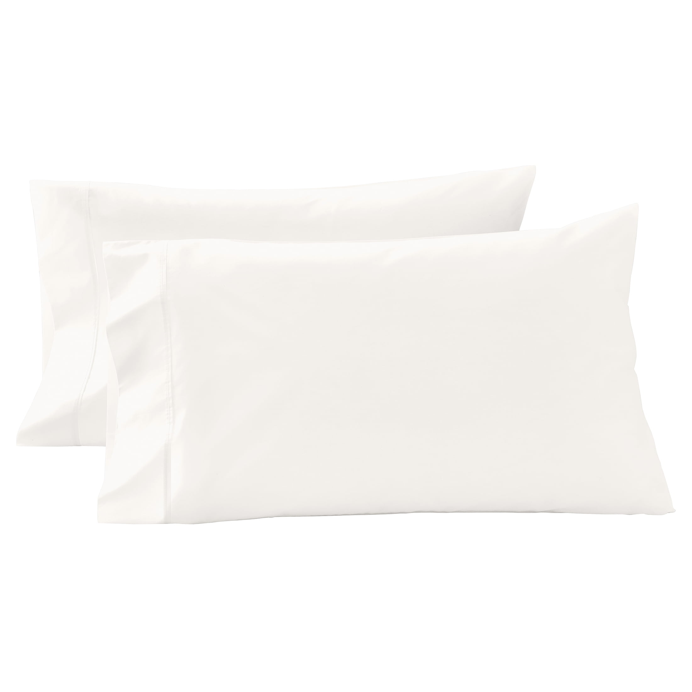 Better Homes & Gardens Vanilla Dream Cotton Percale Pillowcases, King (2 Count)