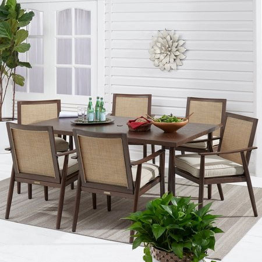 Better Homes & Gardens Vaughn 7Piece Patio Sling Mesh Dining Set
