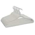 thumbnail image 1 of Better Homes & Gardens Velvet Adult Clothing Hangers, 30 Pack, Silver, Non-Slip, Space Saving, 1 of 5