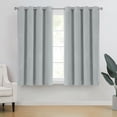 thumbnail image 1 of Better Homes & Gardens Velvet Grommet Blackout Single Curtain Panel, Soft Silver, 52" x 63", 1 of 5