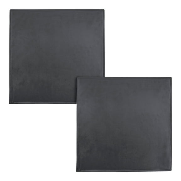 Better Homes & Gardens Velvet Pillow With Flange Decorative Throw Pillow Cover, 2 Pack (Pillow Insert Not Included)