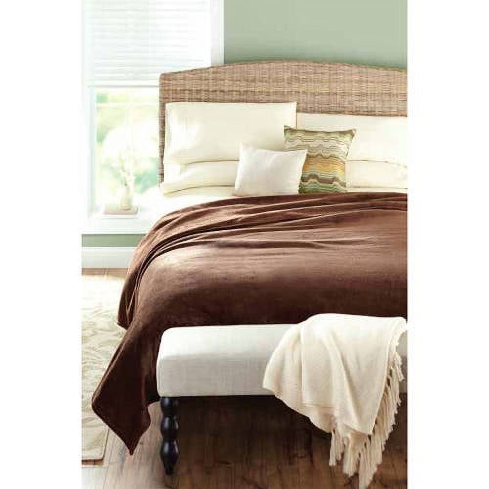 Better Homes & Gardens Velvet Plush 90" x 90" Blanket, 1 Each